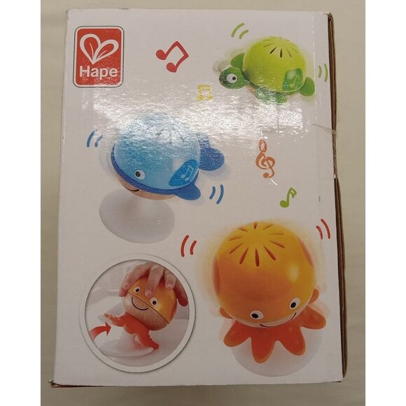 Hape Toys Stay-Put Rattle Set – Baby Sea Animal Rattles with Suction Cups - Picture 7 of 12